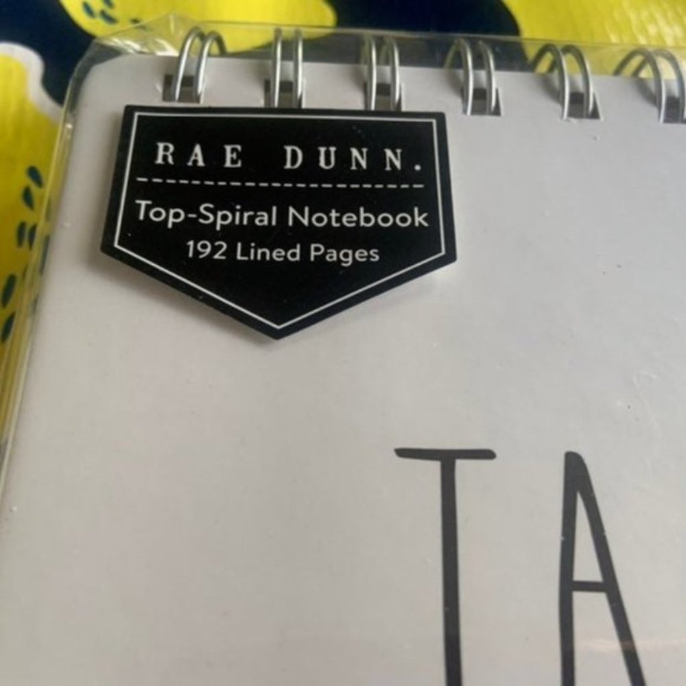 NWT Rae Dunn Notebook : Take Note. - Picture 3 of 3